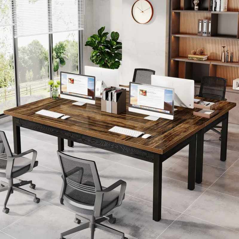 Tribesigns Desks*63" Executive Desk, Modern Computer Desk Office Desk
