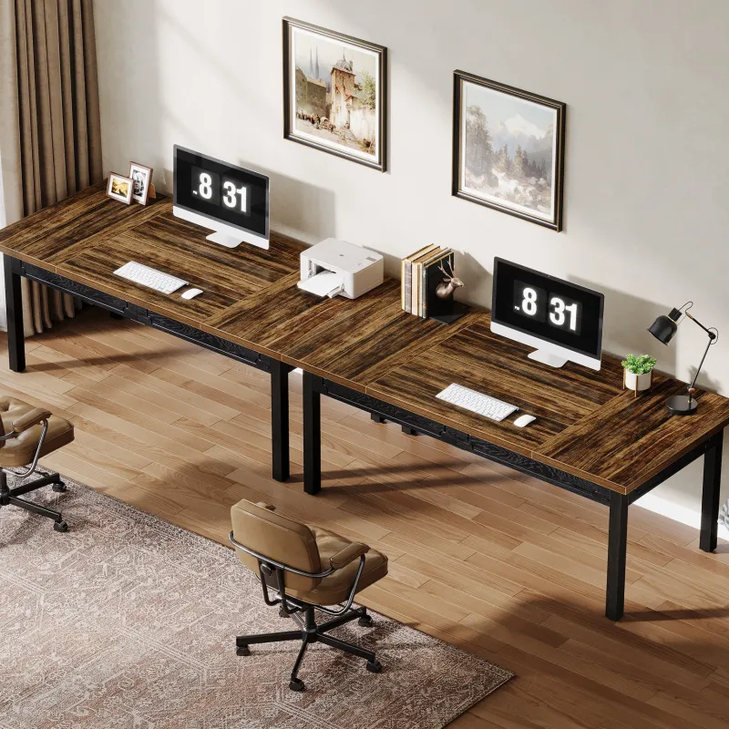Tribesigns Desks*63" Executive Desk, Modern Computer Desk Office Desk