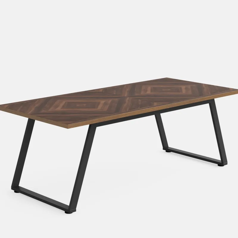 Tribesigns Desks*63" Executive Desk, Simple Computer Desk with Thickened Frame