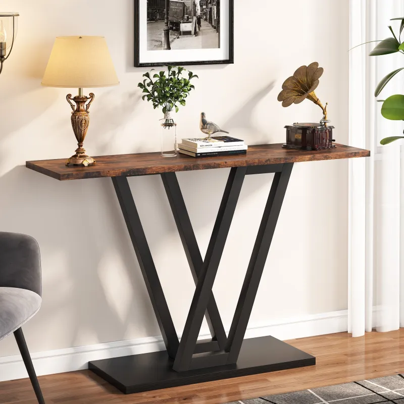 Tribesigns Console Tables|Console Tables*43 Inch Console Table, Industrial Entryway Hallway Table