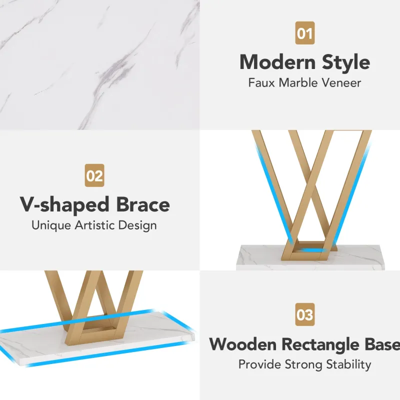 Tribesigns Console Tables|Console Tables*43 Inch Console Table, Industrial Entryway Hallway Table