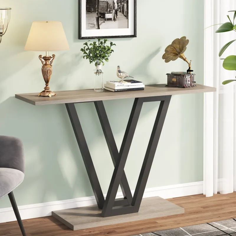 Tribesigns Console Tables|Console Tables*43 Inch Console Table, Industrial Entryway Hallway Table