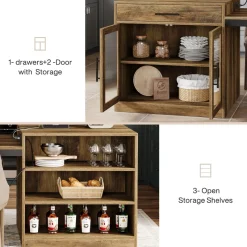 Tribesigns Kitchen Islands|Kitchen Islands*78.7