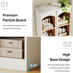 Tribesigns Bookcases & Bookshelves|Bookcases & Bookshelves*70.9
