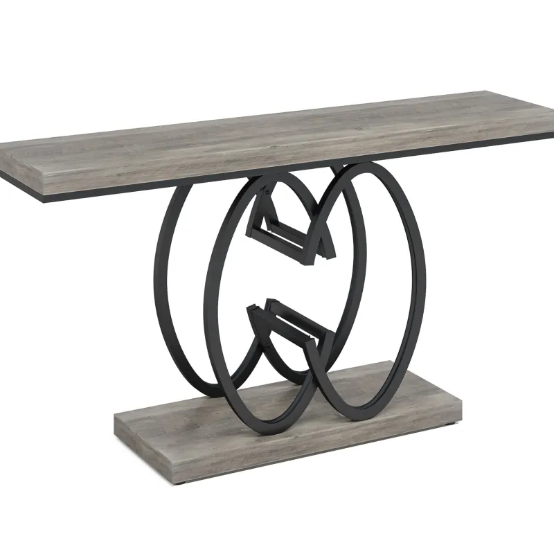 Tribesigns Tv Stands*55" Narrow Console Table, Modern Sofa Accent Table for Hallway