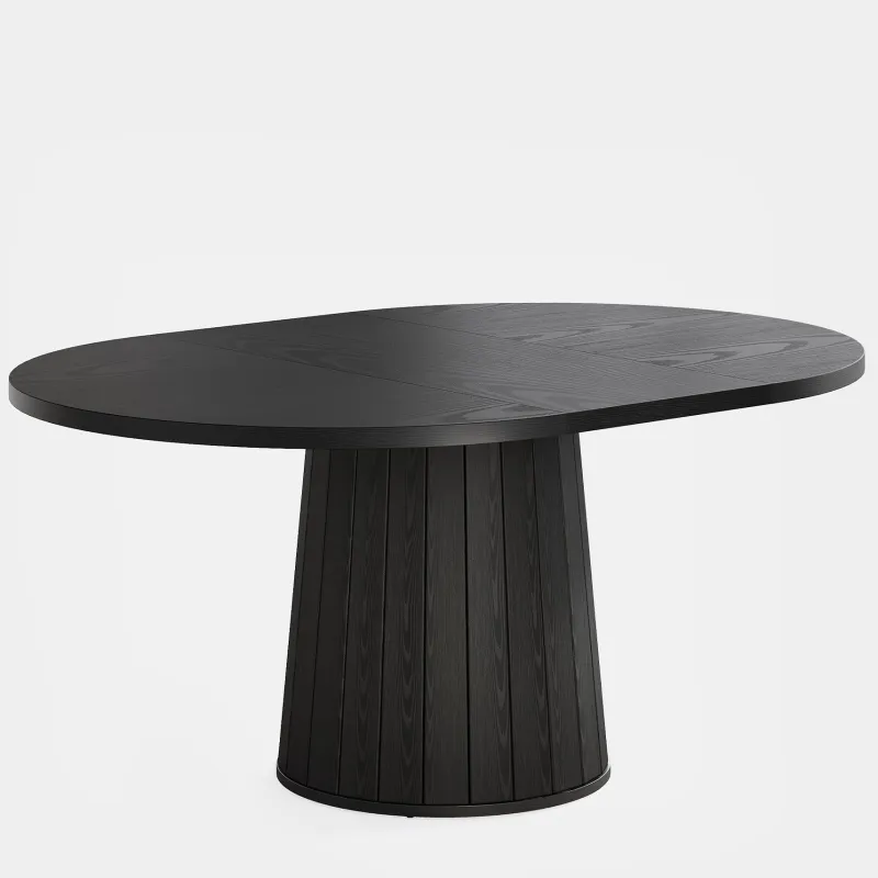 Tribesigns Desks*55" Oval Meeting Table, Wood Conference Table For 6 People