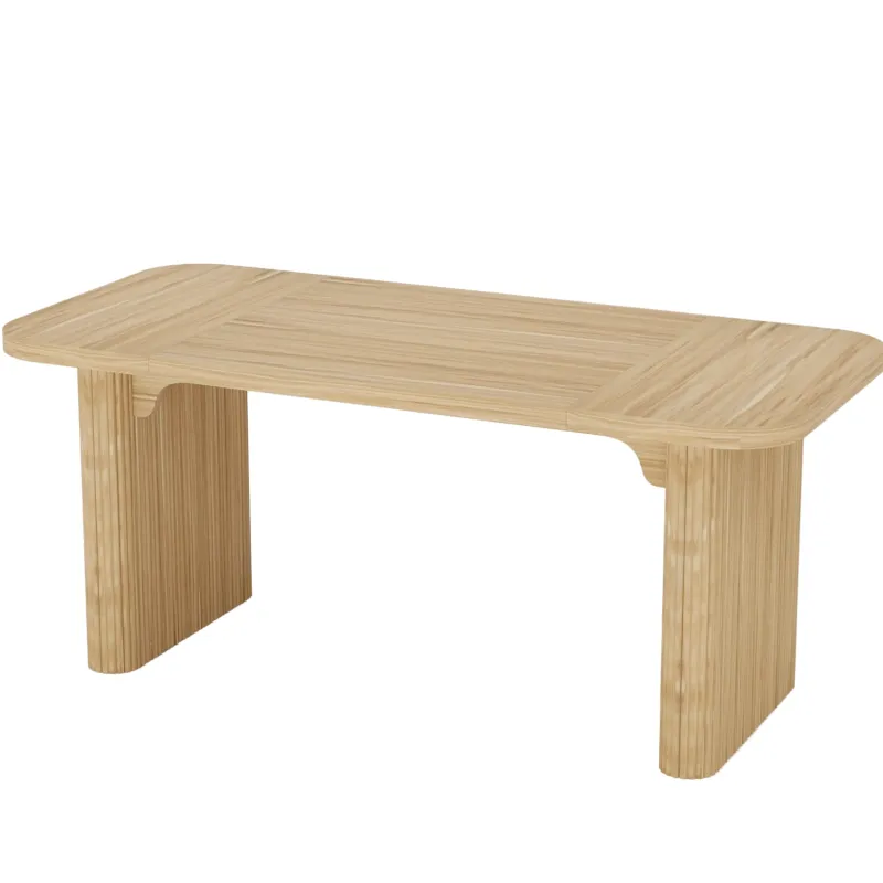 Tribesigns Dining Tables*62" Rectangular Dining Table for 4-6, Simple Kitchen Dinner Table