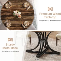 Tribesigns Dining Tables*47