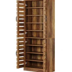 Tribesigns Shoe Racks & Cabinets|Shoe Racks & Cabinets*70.8" Shoe Cabinet, 9 - Tier Vertical Shoe Rack with Shutter Doors
