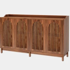 Tribesigns Sideboards & Buffets|Sideboards & Buffets*57" Sideboard Buffet, Farmhouse Storage Cabinet with Adjustable Shelf