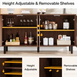 Tribesigns Sideboards & Buffets|Sideboards & Buffets*55.1