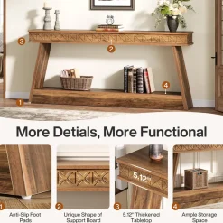 Tribesigns Console Tables|Console Tables*70.8