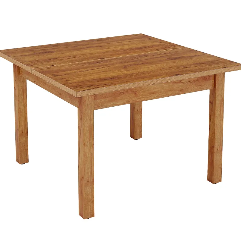 Tribesigns Dining Tables*39.4'' Square Dining Table Kitchen Table with Solid Wood Legs for 4