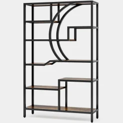 Tribesigns Bookcases & Bookshelves|Bookcases & Bookshelves*69" Tall Bookshelf, Freestanding Etagere Bookcase Open Display Shelf