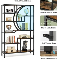 Tribesigns Bookcases & Bookshelves|Bookcases & Bookshelves*69
