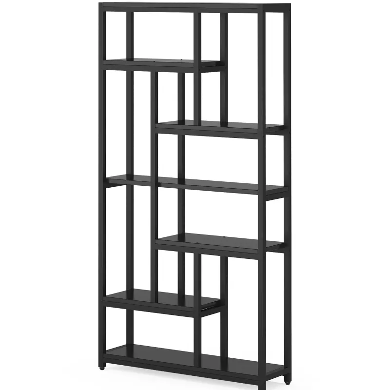 Tribesigns Bookcases & Bookshelves|Bookcases & Bookshelves*79" Tall Bookshelf, 7-Tier Bookcase Open Display Shelves