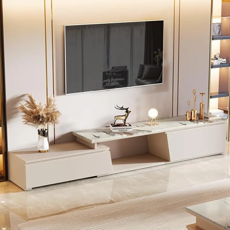 Tribesigns Tv Stands*70.8" TV Stand, Modern Entertainment Center with 3 Drawers Storage