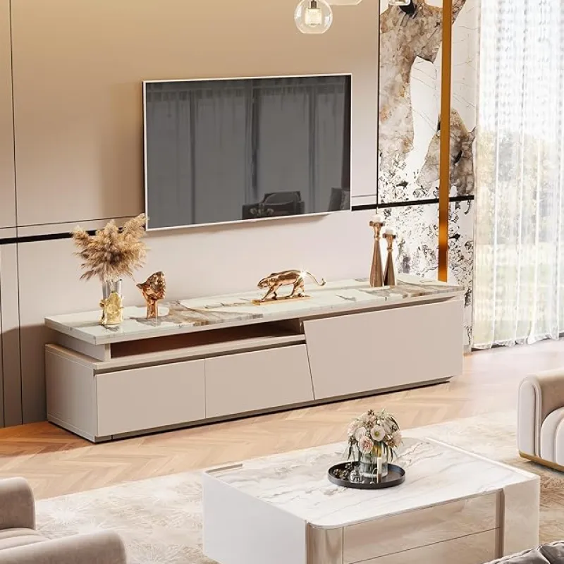 Tribesigns Tv Stands*70.8" TV Stand, Modern Entertainment Center with 3 Drawers Storage