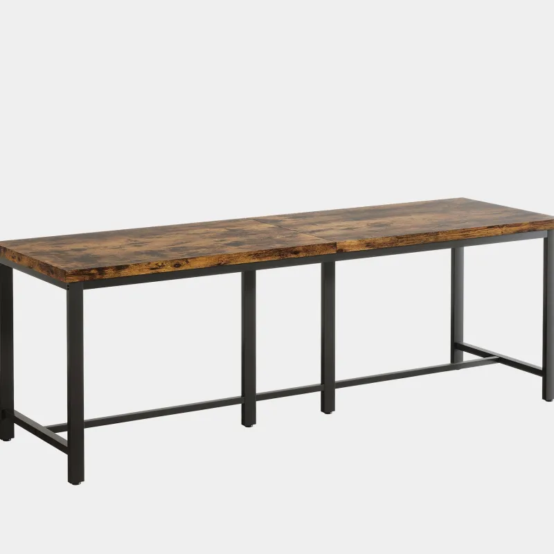 Tribesigns Desks*78.7" Two Person Desk, Double Computer Desk Study Writing Table