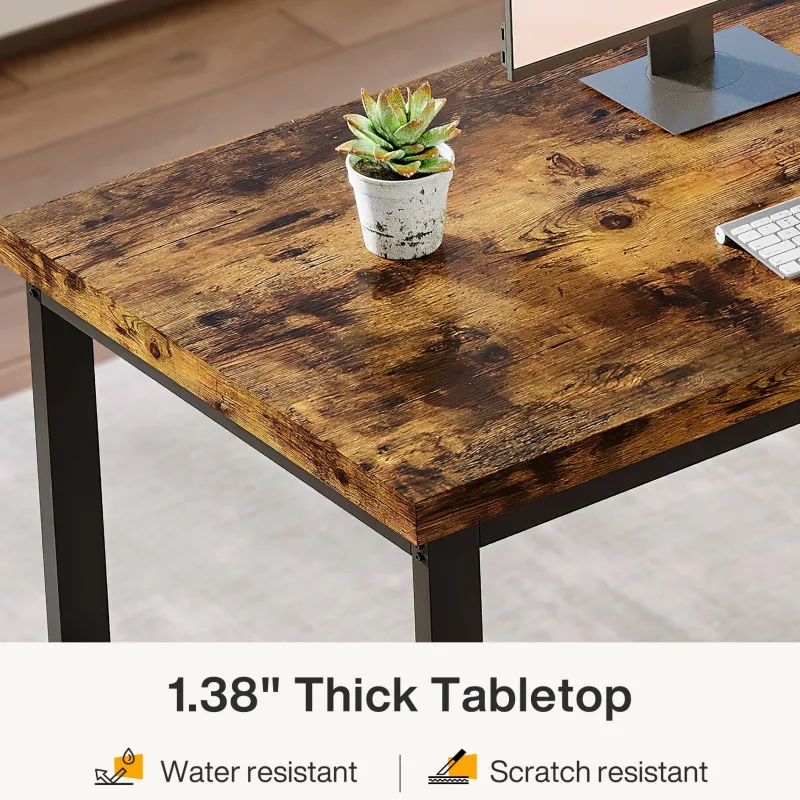 Tribesigns Desks*78.7" Two Person Desk, Double Computer Desk Study Writing Table