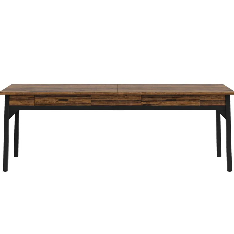 Tribesigns Desks*78.7" Two Person Desk, Long Computer Desk with 2 Drawers
