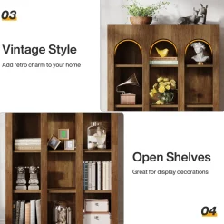 Tribesigns Bookcases & Bookshelves|Bookcases & Bookshelves*70.8