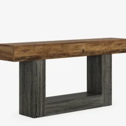 Tribesigns Console Tables|Console Tables*63" Wood Console Table, Farmhouse 2 - Tier Sofa Table Entryway Table