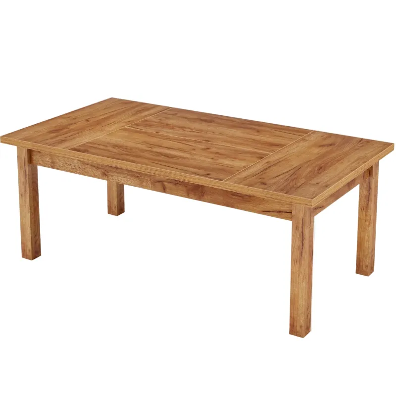 Tribesigns Dining Tables*70.9" Wood Dining Table for 6-8 People, Farmhouse Breakfast Table