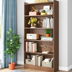 Tribesigns Bookcases & Bookshelves|Bookcases & Bookshelves*Bookcase, 72