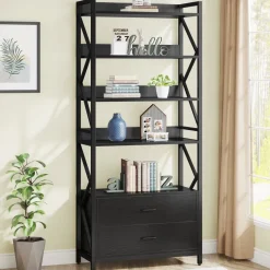 Tribesigns Bookcases & Bookshelves|Bookcases & Bookshelves*Bookshelf, 70.86