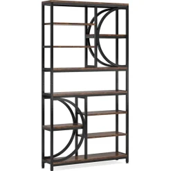 Tribesigns Bookcases & Bookshelves|Bookcases & Bookshelves*Bookshelf, Industrial 8-Tier Etagere Bookcases Open Display Shelves