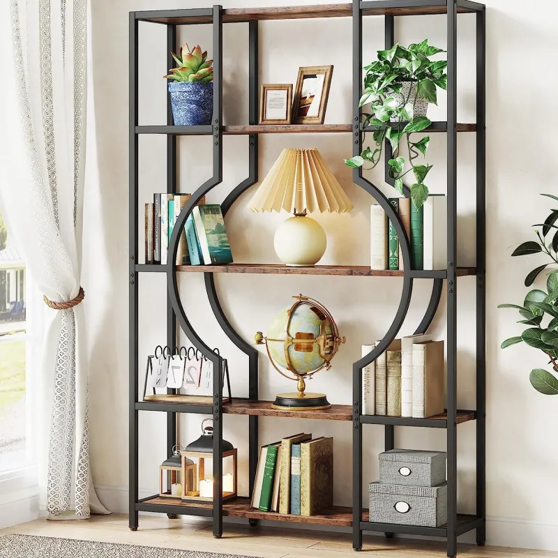 Tribesigns Bookcases & Bookshelves|Bookcases & Bookshelves*Bookshelf, 5-Tier Bookcase Shelving Unit for Home Office