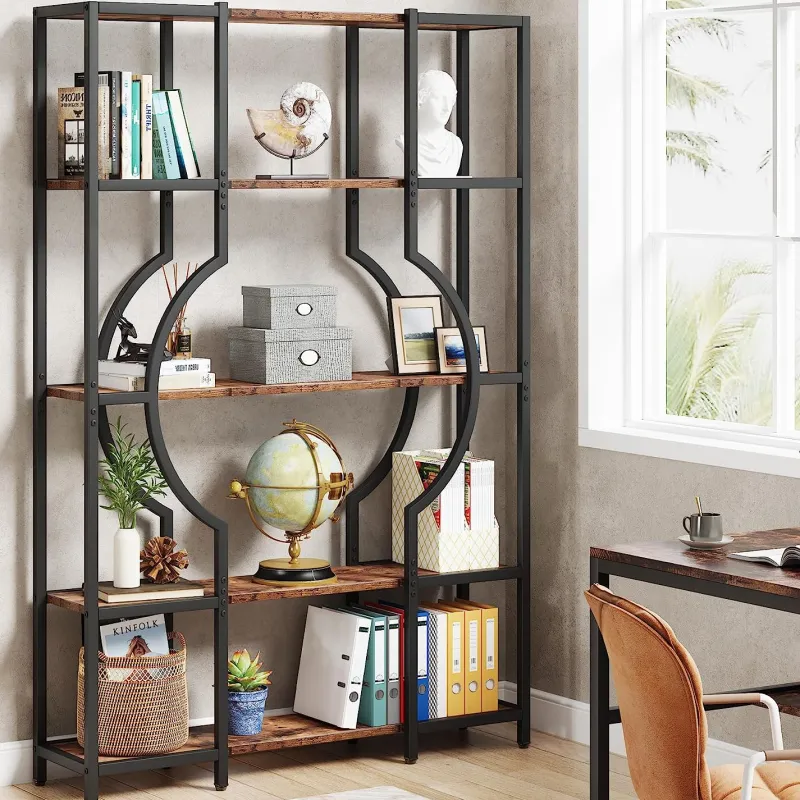 Tribesigns Bookcases & Bookshelves|Bookcases & Bookshelves*Bookshelf, 5-Tier Bookcase Shelving Unit for Home Office