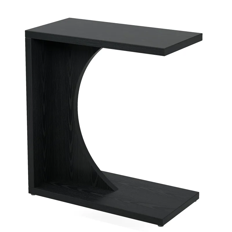 Tribesigns End & Side Tables*C - Shaped End Table, Sofa Side Table Couch Table