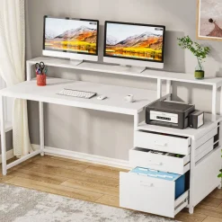 Tribesigns Desks*Computer Desk, 63