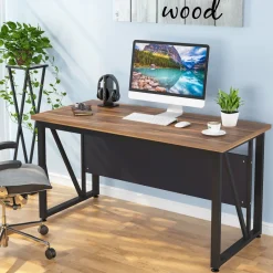 Tribesigns Desks*Computer Desk, 55 inches Executive Desk for Home Office