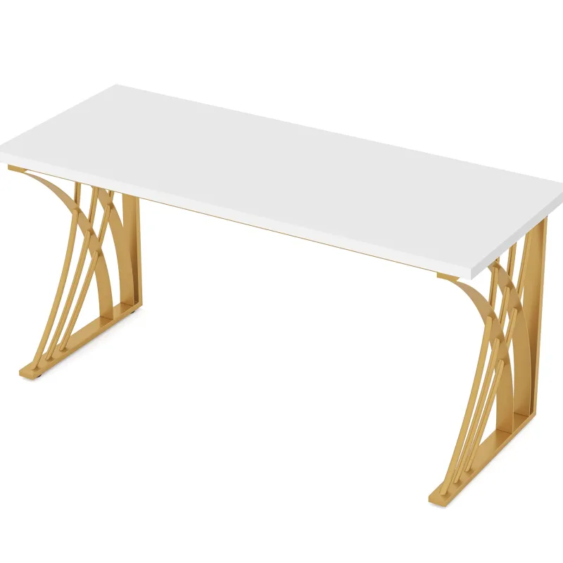 Tribesigns Desks*Computer Desk, 55’’ Modern Laptop PC Student Table