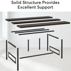 Tribesigns Desks*Conference Table, 6FT Rectangular Meeting Table Computer Desk
