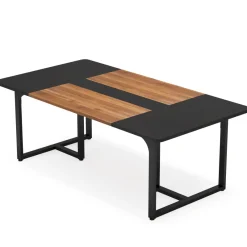Tribesigns Desks*Conference Table, 6FT Rectangle Meeting Table for 8 People