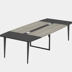 Tribesigns Desks*Conference Table, Modern 6FT / 8FT Boat Shaped Meeting Table