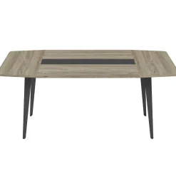 Tribesigns Desks*Conference Table, Modern 6FT / 8FT Boat Shaped Meeting Table