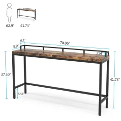 Tribesigns Console Tables|Console Tables*Console Table, 70.9 inch Extra Long Sofa Table