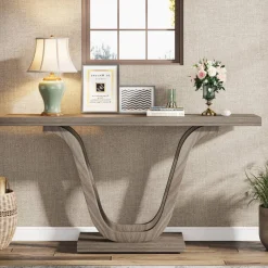Tribesigns Console Tables|Console Tables*Console Table, 55 Inch Farmhouse Sofa Table Hallway Table
