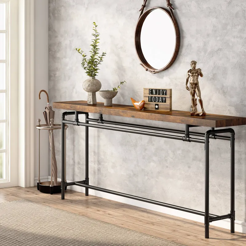 Tribesigns Console Tables|Console Tables*Console Table, 70.9" Narrow Long Entryway Sofa Table