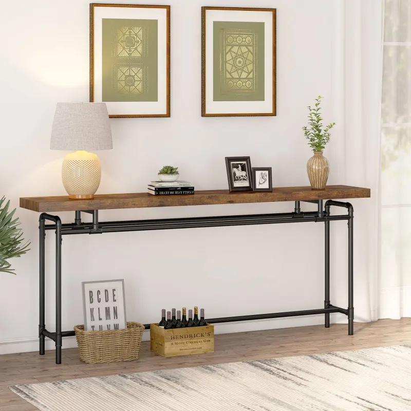 Tribesigns Console Tables|Console Tables*Console Table, 70.9" Narrow Long Entryway Sofa Table
