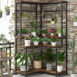 Tribesigns Plant Stands|Plant Stands*Corner Plant Stand, 67