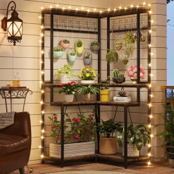 Tribesigns Plant Stands|Plant Stands*Corner Plant Stand, 67