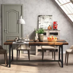 Tribesigns Dining Tables*Dining Table for 8 People, 70.87