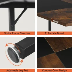 Tribesigns Dining Tables*Dining Table, Square 43