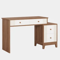 Tribesigns Desks*4-Drawer Computer Desk, Wooden Study Writing Table with Storage